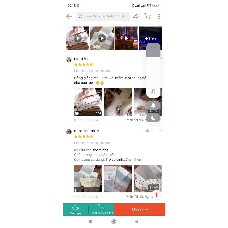 Gối khăn lót đầu sơ sinh cho bé yêu 0-1 tuổi xô muslin loại 1 êm mịn thoáng mát