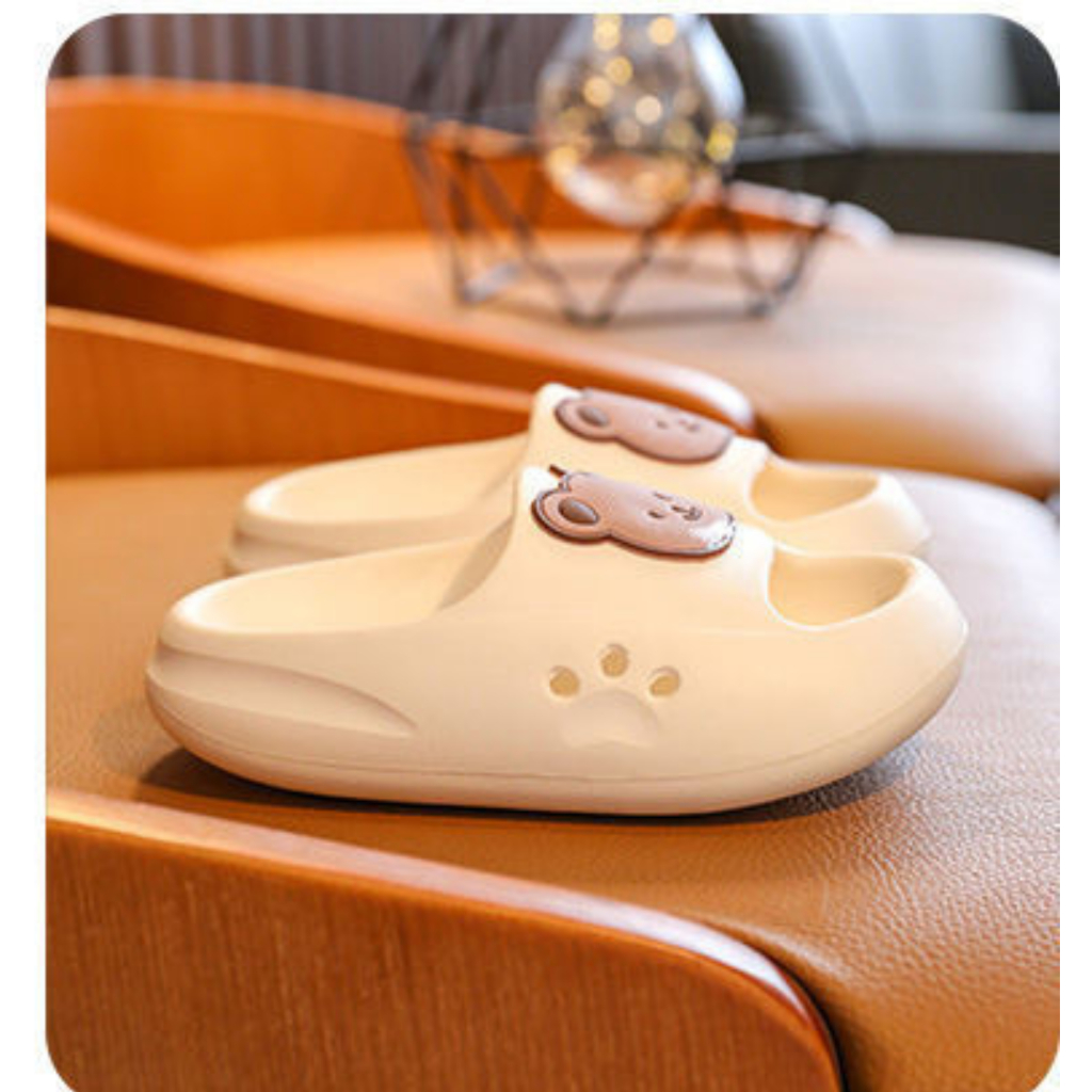 Dép bánh mì dễ thương chống trượt siêu êm cho bé gái từ 1-10 tuổi GAU-480 | Gấu Shop