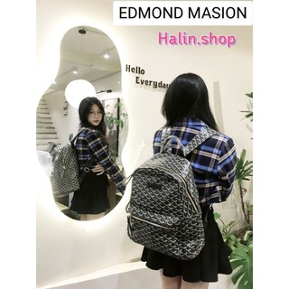 Balo edmond masion monogram madrid kèm phụ kiện ví nhỏ và cardholder