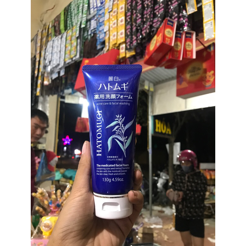 sữa rửa mặt hatomugi