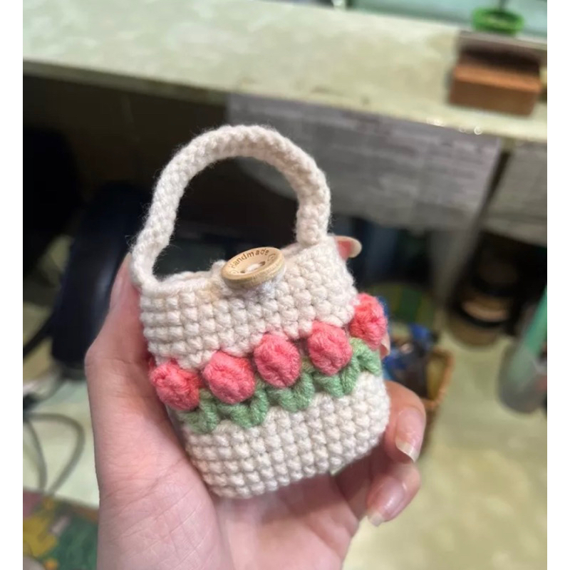 Túi đựng tai nghe AirPod handmade