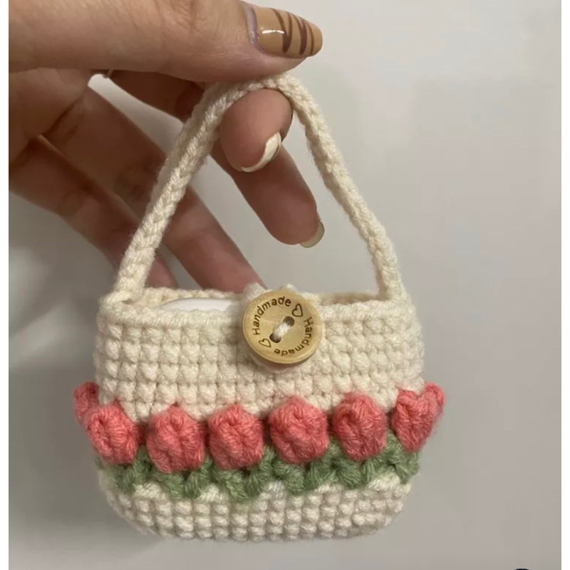Túi đựng tai nghe AirPod handmade