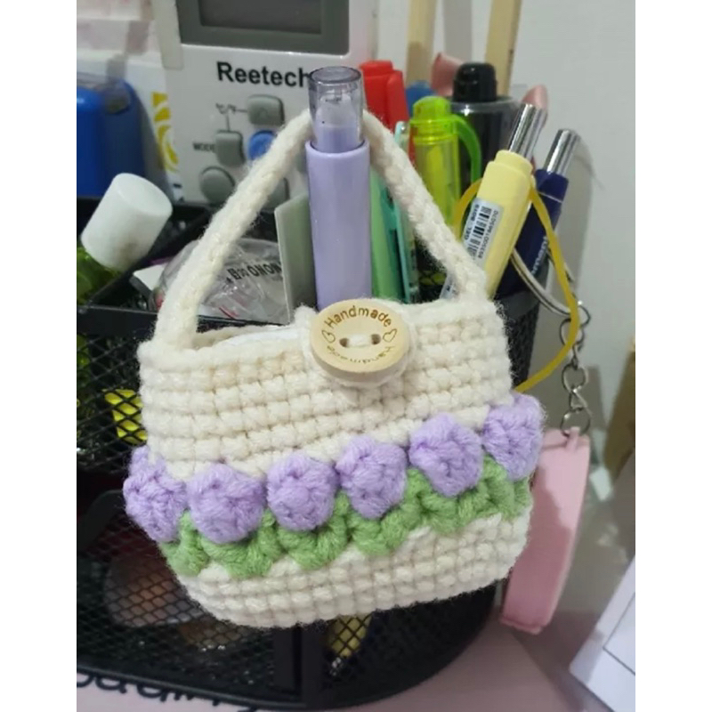 Túi đựng tai nghe AirPod handmade