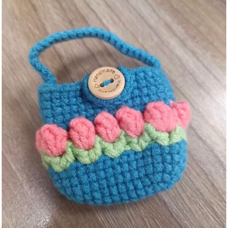 Túi đựng tai nghe AirPod handmade