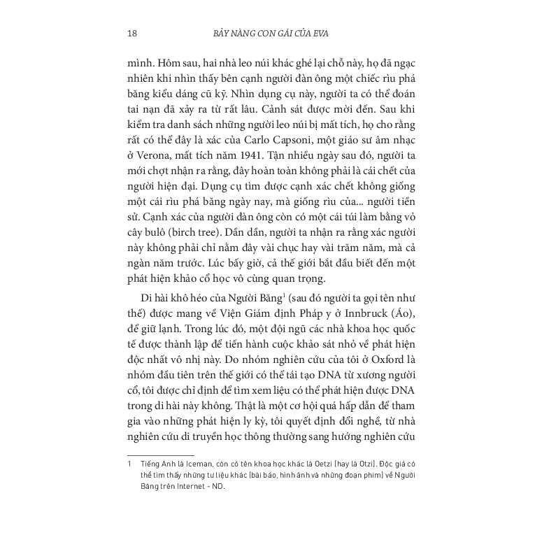 Sách - Khoa Học Khám Phá - Bảy Nàng Con Gái Của Eva - Bryan Sykes