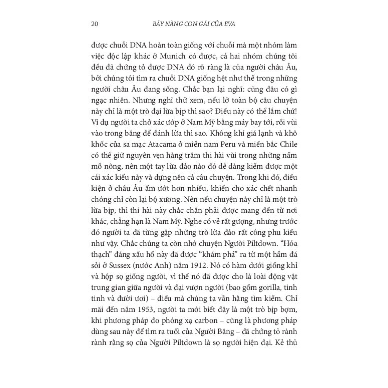 Sách - Khoa Học Khám Phá - Bảy Nàng Con Gái Của Eva - Bryan Sykes