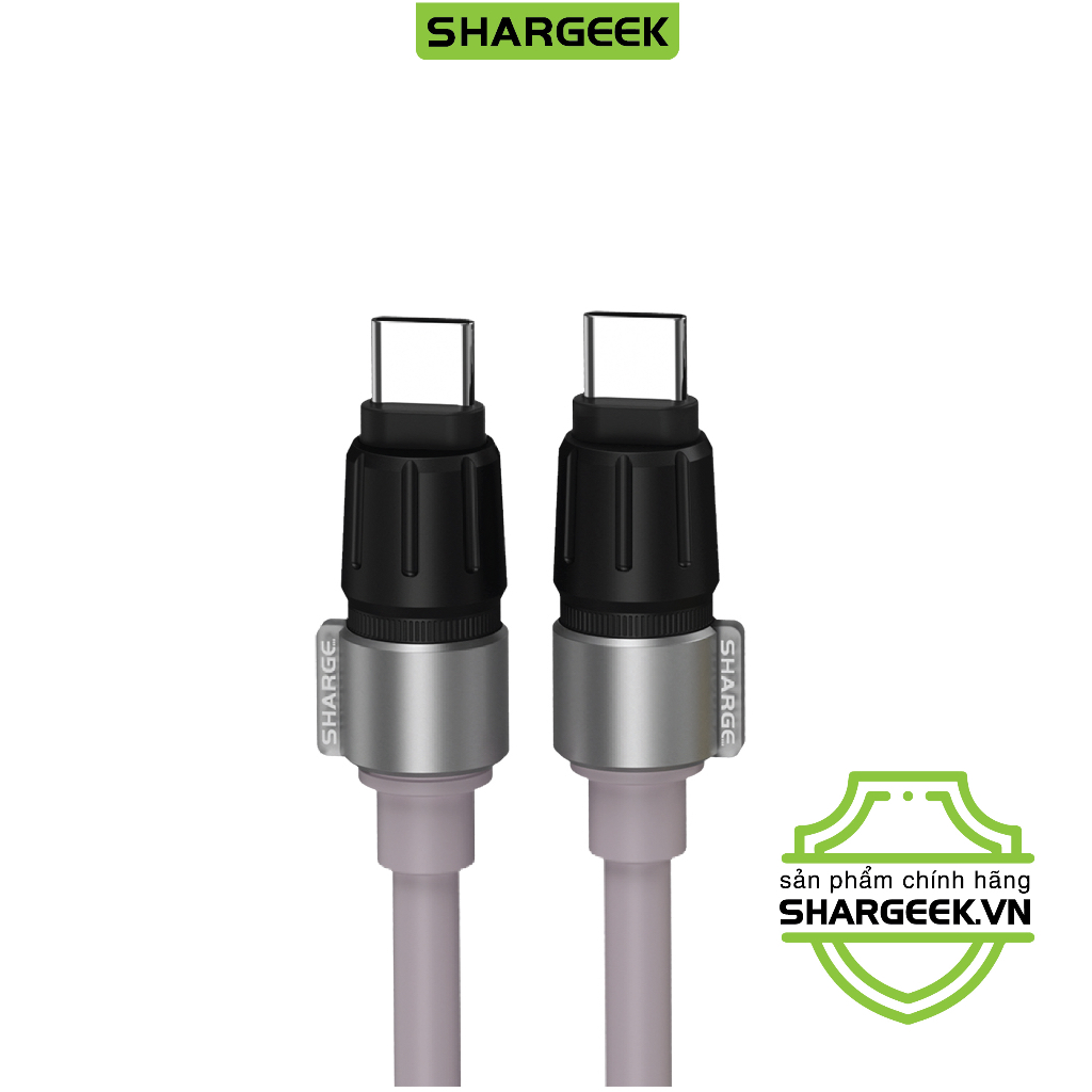 Cáp sạc 240W siêu nhanh SHARGE PHANTOM CtoC  | BH 12 tháng