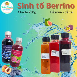 Sinh tố trái cây berrino chai lẻ 230g