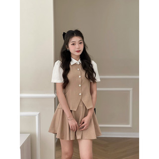 Outset - áo jolie nâu tây xinh xắn