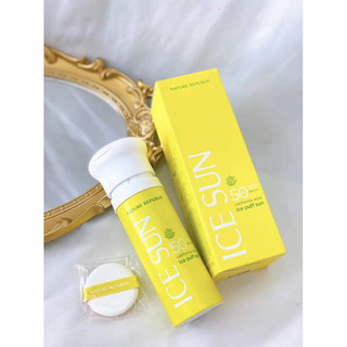 Kem Chống Nắng Nature  Republic California Aloe Ice Puff Sun Spf50+/Pa+++