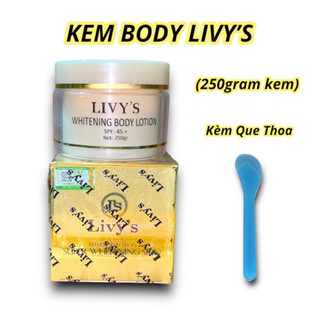 KEM BODY LIVY’S DƯỠNG TRẮNG SÁNG DA [ Chính hãng VN ]