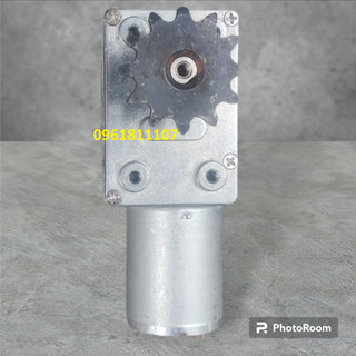 Mô tơ giảm tốc 370 jgy370 12v nhông full kim loại, motor giảm tốc 12v, động cơ giảm tốc 12v chế xe đồ