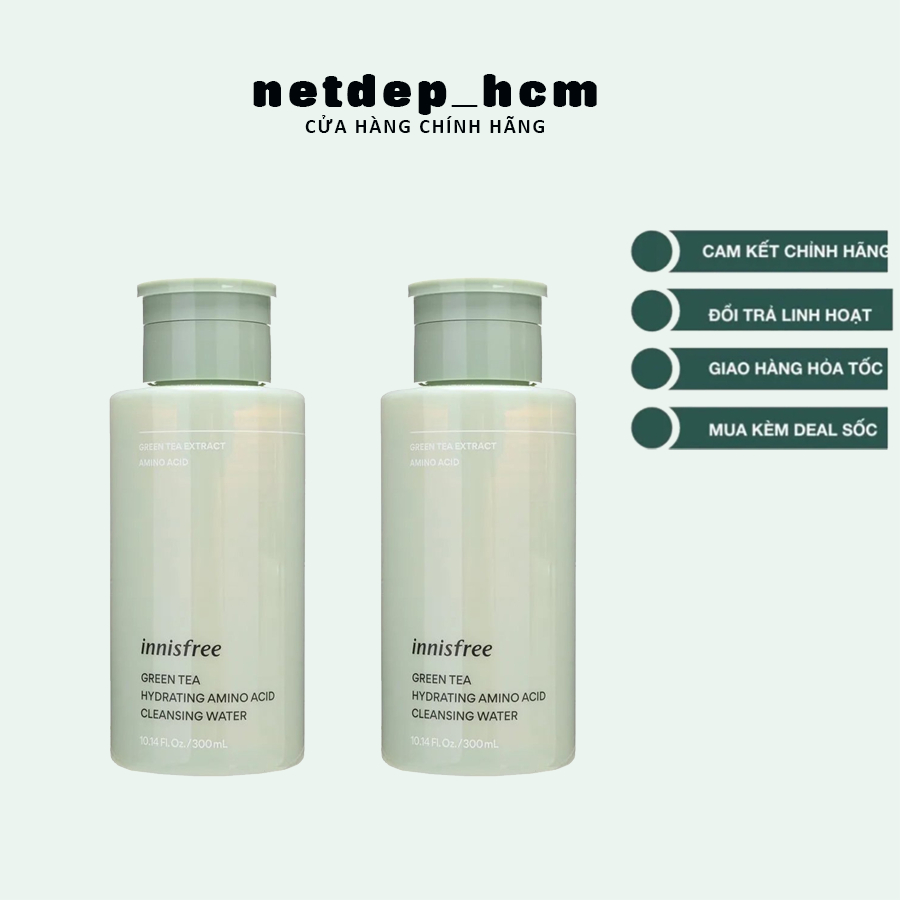 Nước Tẩy Trang innisfree Trà Xanh Mẫu Mới 300ml, net