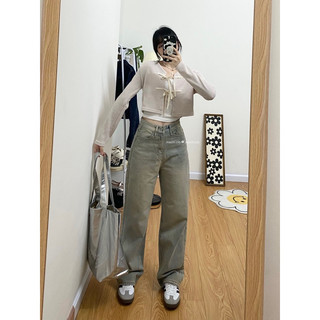 Jeans Pants | Quần jeans xanh vàng vintage 𝐌𝐚𝐜𝐡𝐢.𝐜𝐥𝐨