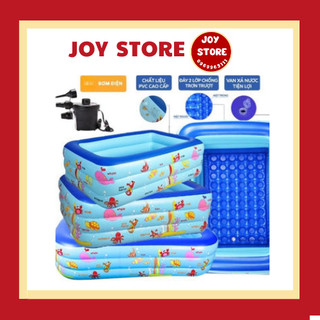 Bể bơi, phao bơi cỡ lớn cho bé 1m2/1m3/1m5/1m8/2m1 3 tầng siêu rẻ