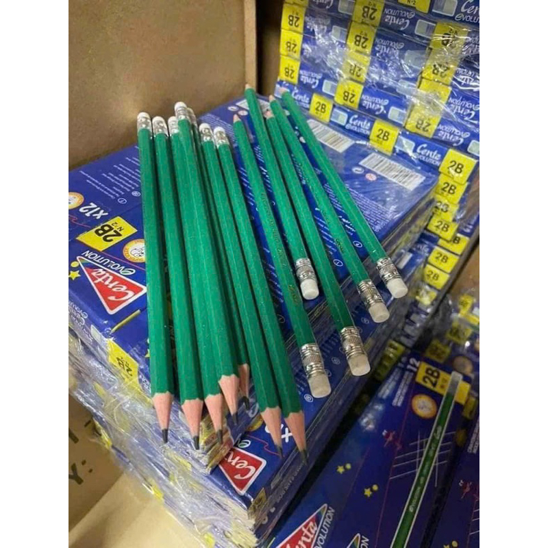 Hộp 12 chiếc Bút Chì 2B chì Pháp