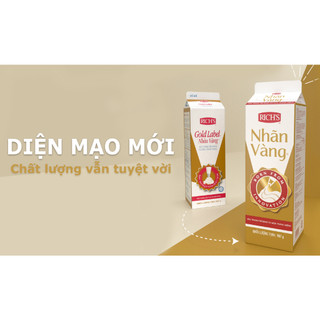 Kem Tươi Richs Gold Label 907g