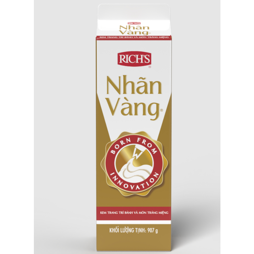Kem Tươi Richs Gold Label 907g