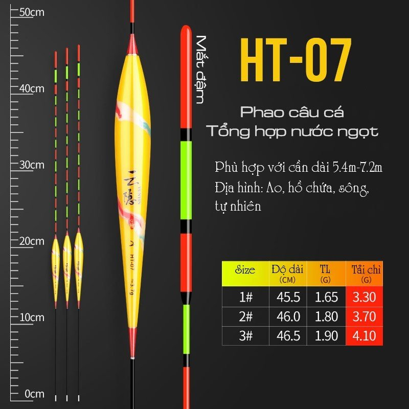 Phao câu đơn câu đài hoàng vũ câu cá nước ngọt rô diếc chép trắm trôi docaualam
