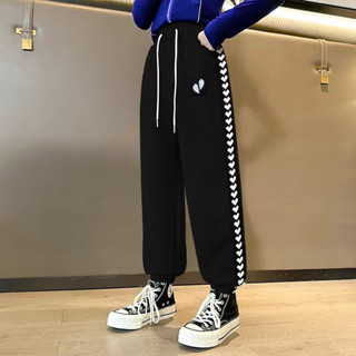 Quần nỉ bé gái size đại quần thể thao thu đông bé gái LUNASHOP M202371 27-50KG