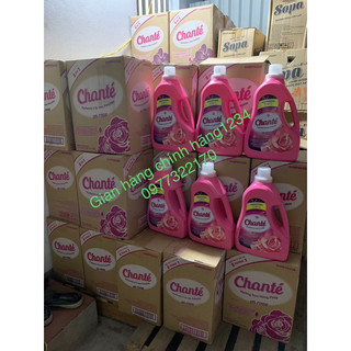 Nước giặt Chante 8 in 1 3,4kg hương hoa hồng pháp