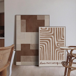 Bộ tranh trừu tượng bắc âu tối giản hiện đại - tranh decor trang trí phòng khách, phòng ngủ, nhà hàng, khách sạn.