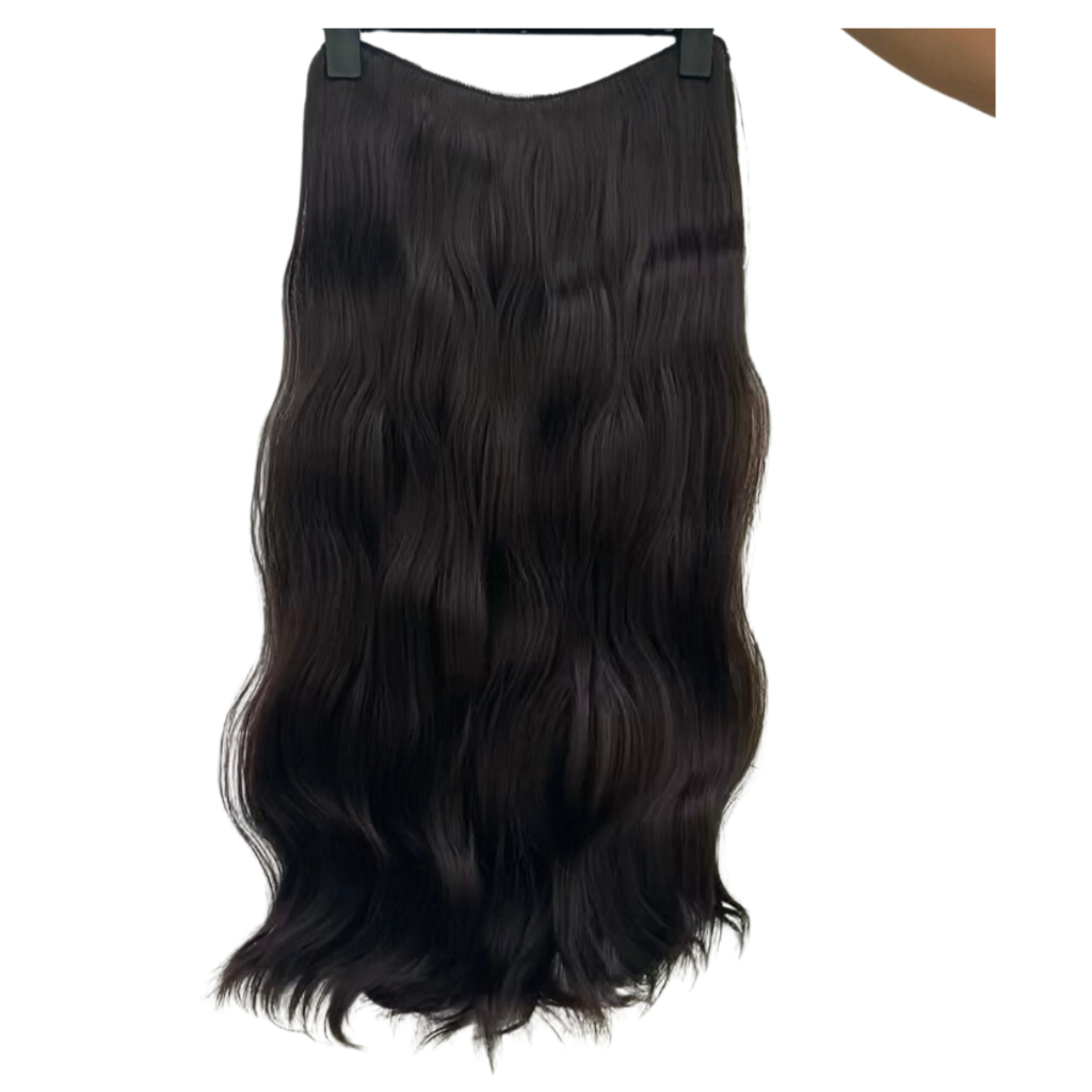 Tóc kẹp chữ V xoăn dợn 60cm phong cách Hàn Quốc xinh đẹp trẻ trung TK20