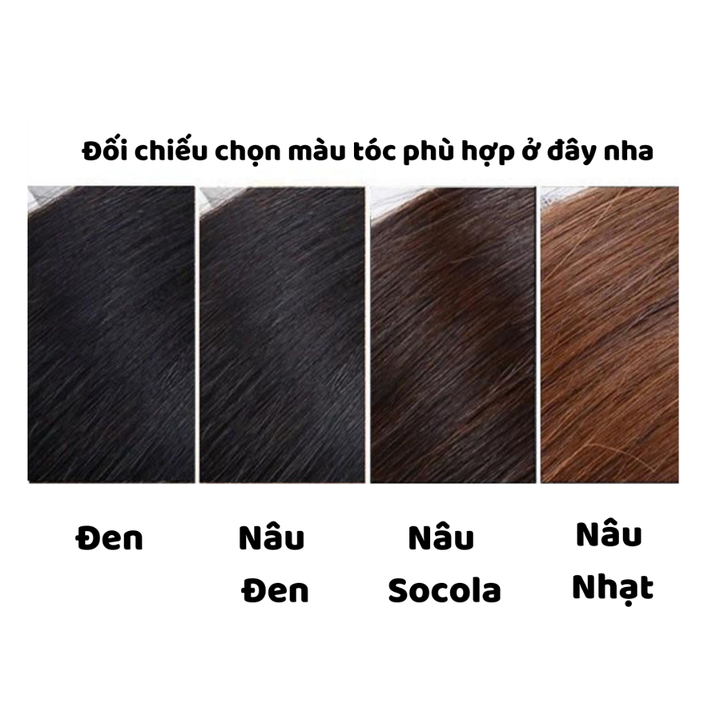 Tóc kẹp chữ V xoăn dợn 60cm phong cách Hàn Quốc xinh đẹp trẻ trung TK20