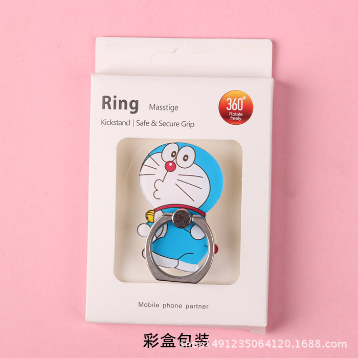 Giá Đỡ Điện Thoại Iring Doraemon Doremon Cute Dễ Thương Xoay 360 Độ PK0003