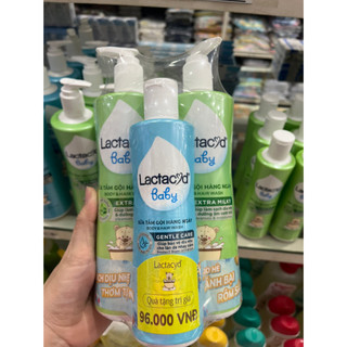 Sữa tắm gội cho bé Lactacyd Milky 250ml & 500ml ngừa rôm sẩy