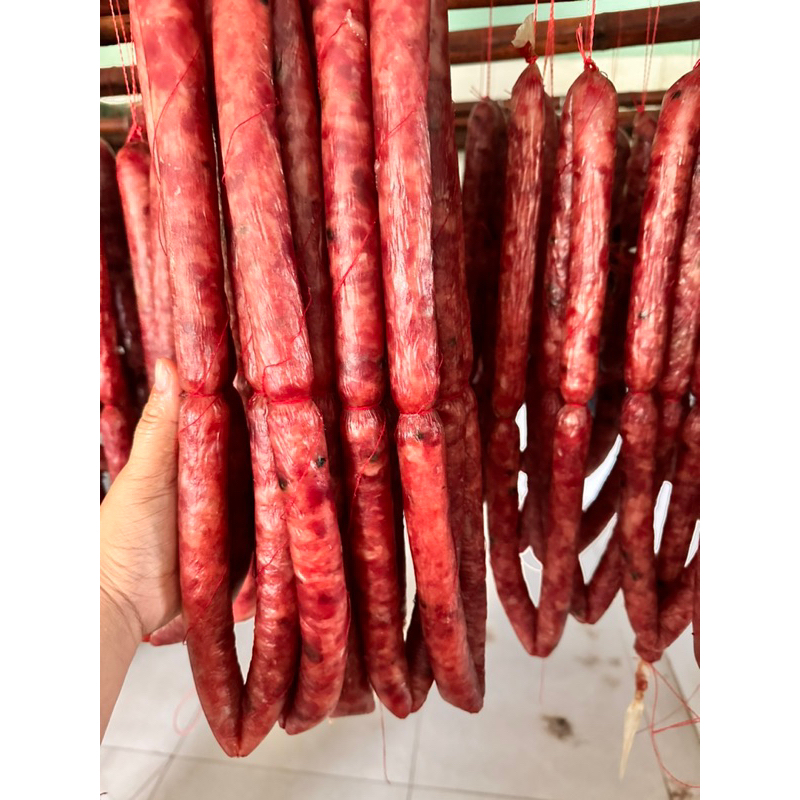 500g LẠP XƯỞNG KHÔ LONG AN NHÀ LÀM NẠC 80%