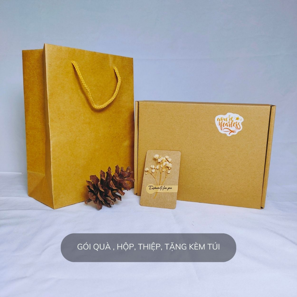 Hộp quà 20/10 tặng nữ, tặng ny bạn gái gói quà hộp túi