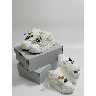 Giày sneaker LV Trainer trắng ( giá chưa bao gồm box bảo vệ )