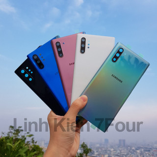 Nắp Lưng Note 10 Plus / Note 10 5G Samsung có kính cam, keo dán