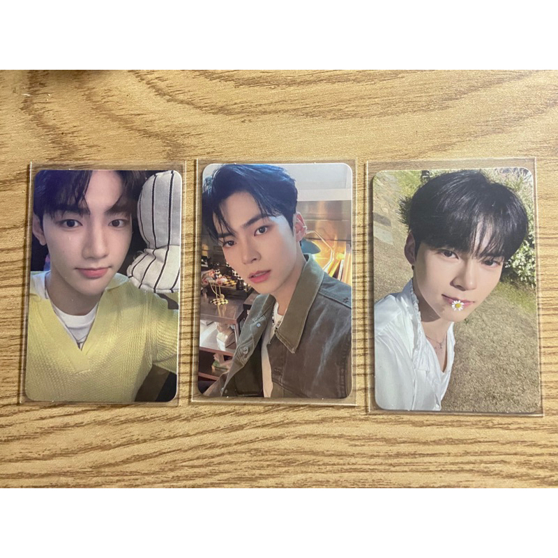 Card Zb1 Card Zhanghao Hanbin chính hãng bóc từ album Zhanghao Hanbin Ricky Jiwoong Yujin Gunwook Gyuvin Taerae