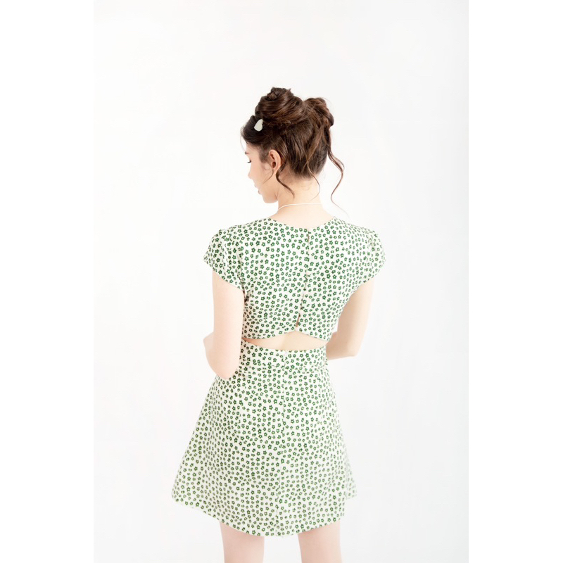 ÂME.STUDIO| Đầm lụa hoa Dulcie Dress