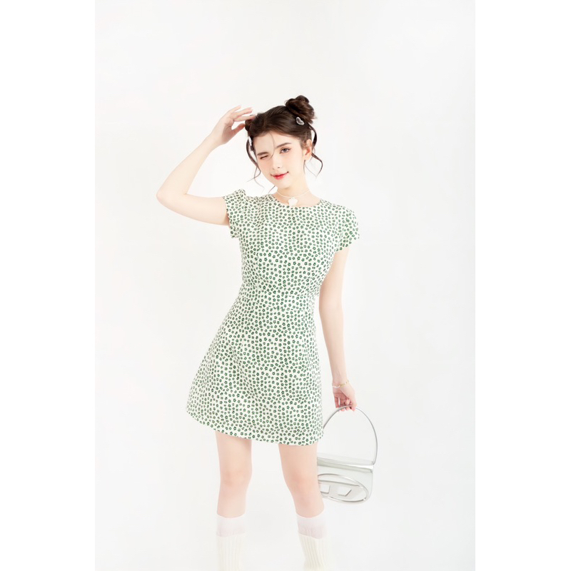 ÂME.STUDIO| Đầm lụa hoa Dulcie Dress