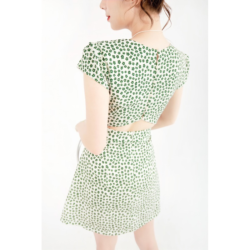 ÂME.STUDIO| Đầm lụa hoa Dulcie Dress