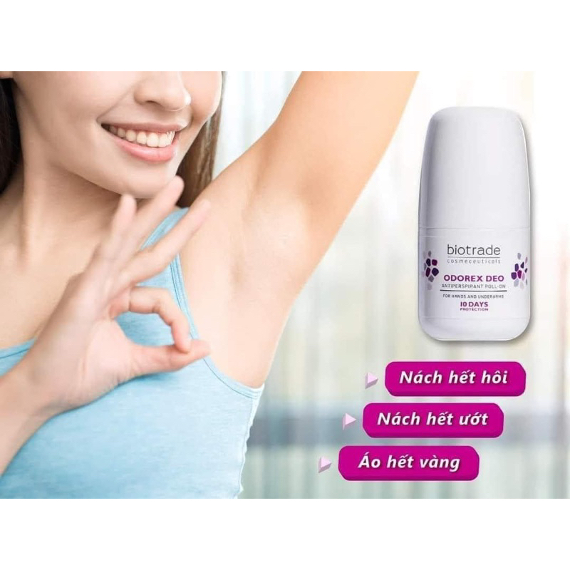 Lăn nách khử mùi hôi cơ thể Biotrade Odorex Deo 40ml