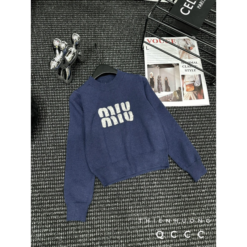 Áo Len Dài Tay Miuiu Đính Đá