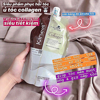 Kem ủ tóc siêu dưỡng collagen karseell 500ml
