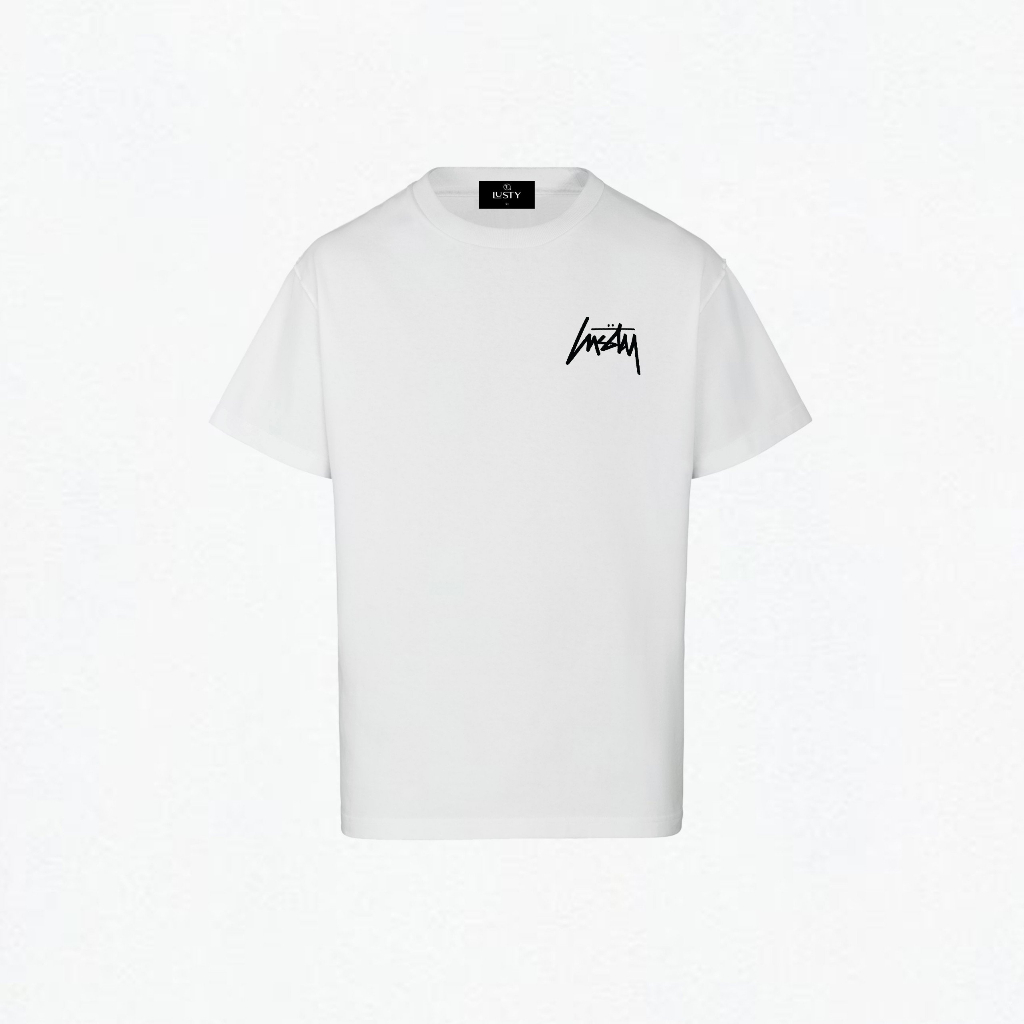 Áo Thun LUSTY Cool Áo Phông Cotton 100% Unisex Form Rộng Tay Lỡ Oversize Local Brand T-shirt Màu Trắng