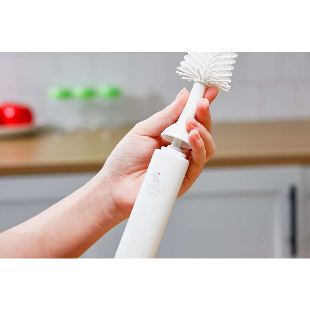 Bộ cọ rửa bình sữa điện Moaz Bébé MB-047