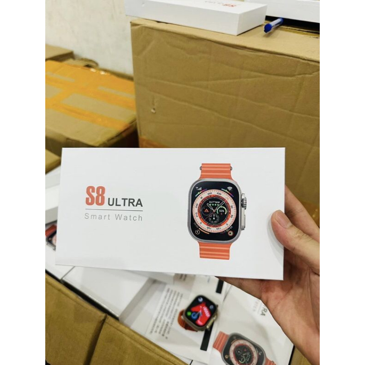 Đồng Hồ Thông Minh S8 UItra 5G Lắp Sim Nghe Gọi Độc Lập, Sử Dụng Tất Cả Các Ứng Dụng Như Điện Thoại - Bào Hành 2 Năm.