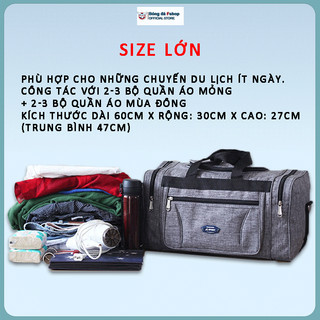(Tặng bình nước) Túi Du Lịch Đa Năng Đựng Nhiều Đồ