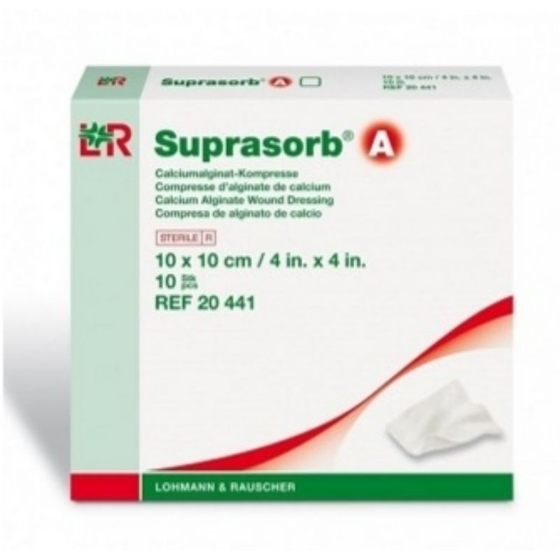 Gạc hút dịch tạo gel Suprasorb A 10 x10cm