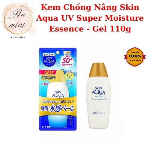 Kem chống nắng Skin Aqua Gel chai trắng 110g nội địa nhật Bản