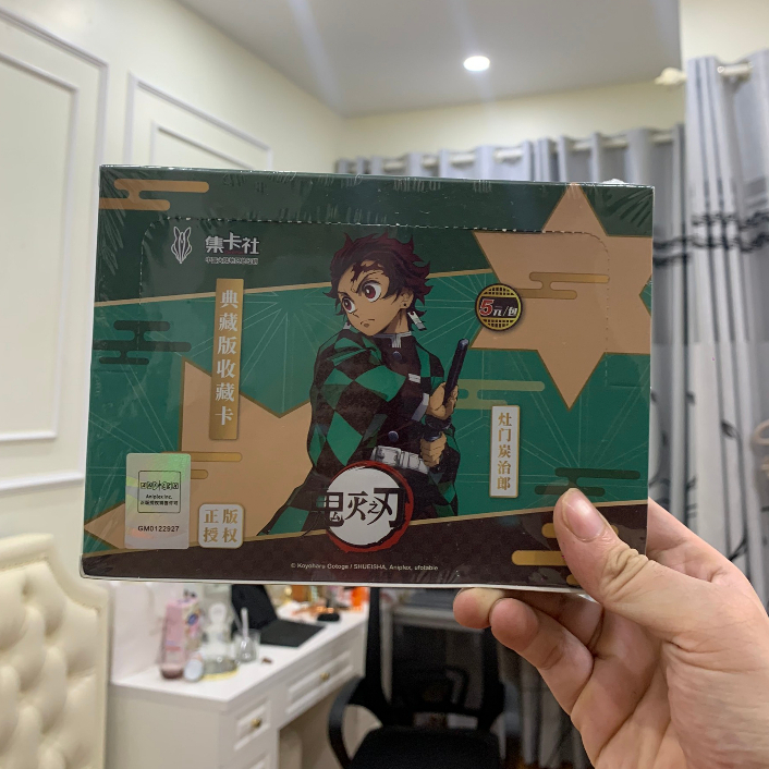 Hộp pack nhân phẩm Kimetsu No Yaiba Official Fullbox có tặng thêm quà hàng có sẵn