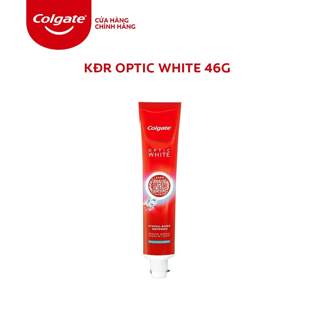 [HB gift] Kem đánh răng Colgate làm trắng & sáng răng Optic White 46g