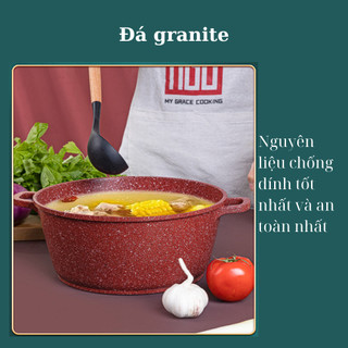 MGC Nồi đỏ chống dính cao cấp